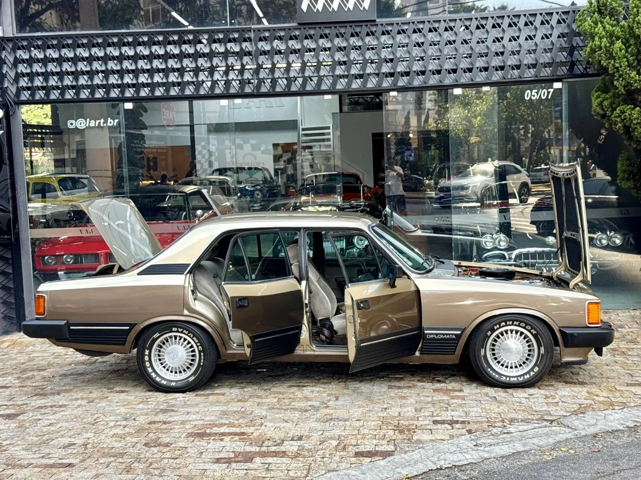 Opala Diplomata 1987 Traseira