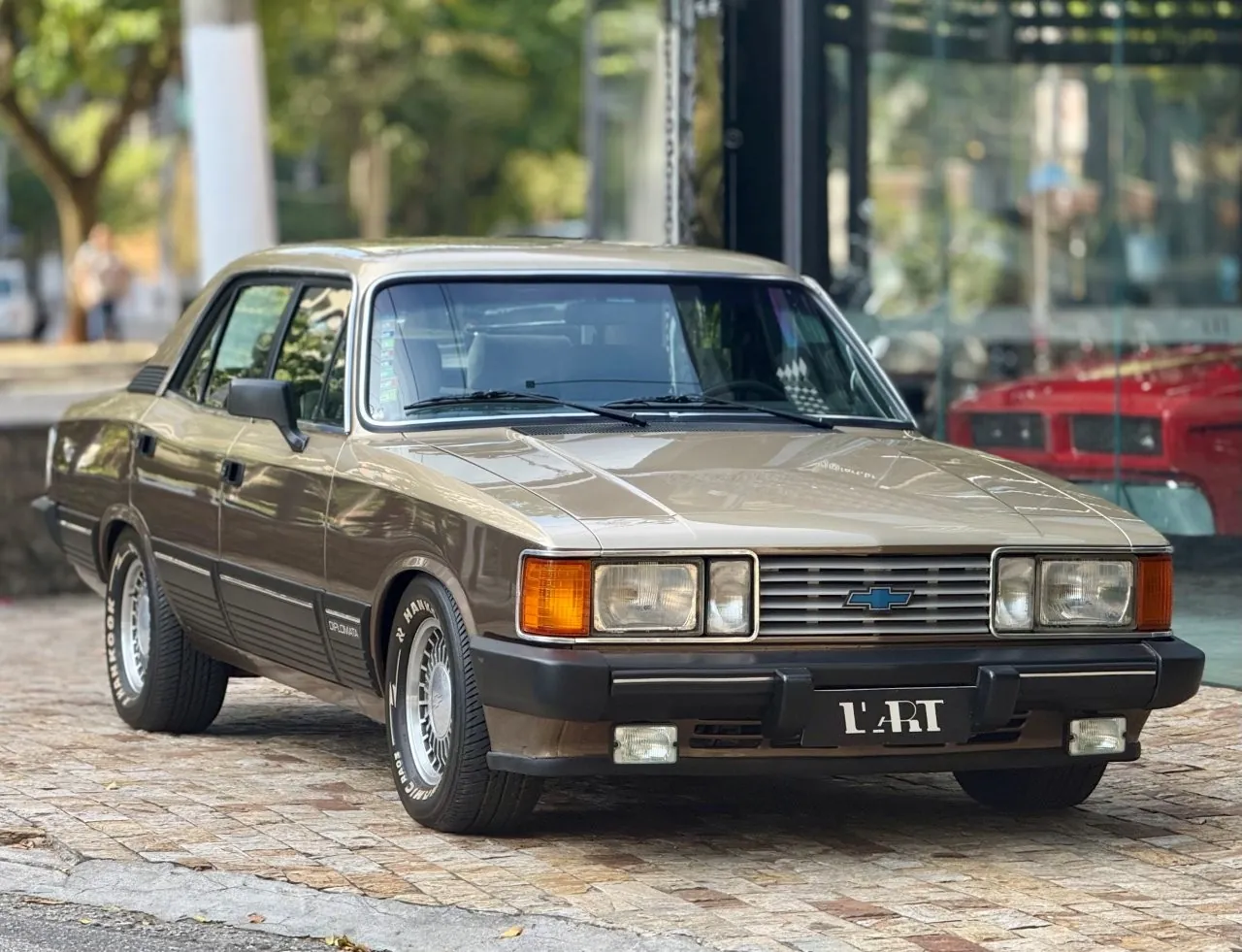 Chevrolet Opala Diplomata 1987 Frente Larga