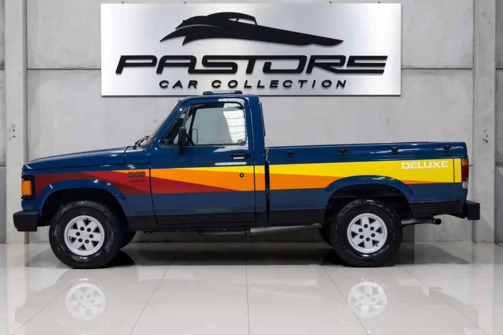Chevrolet D20 Deluxe 1988 clássica em registro fotográfico