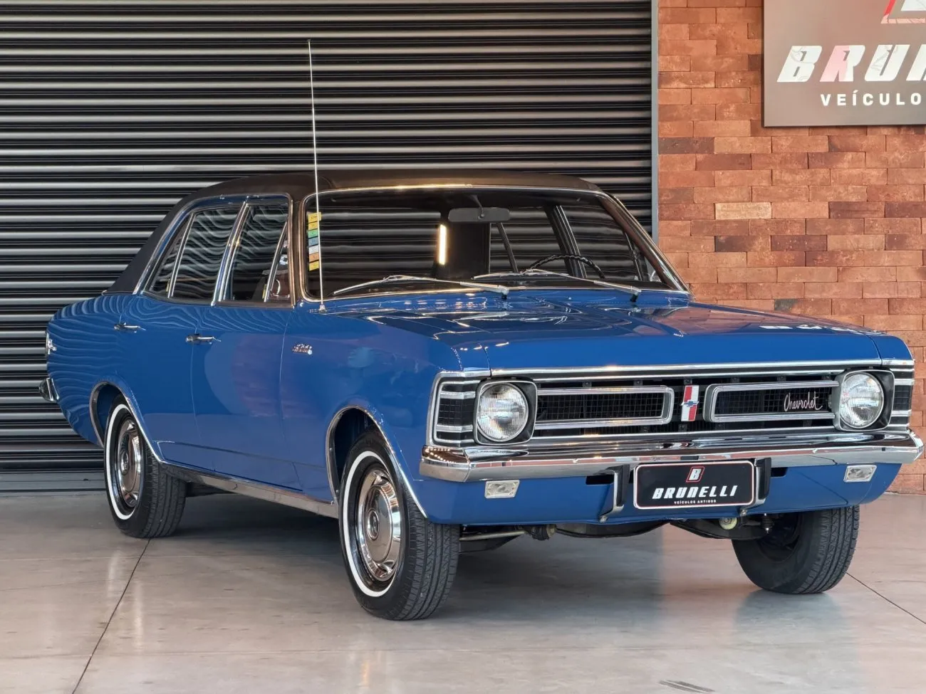 Chevrolet Opala De Luxo 1971 Azul Firmamento restaurado ou preservado