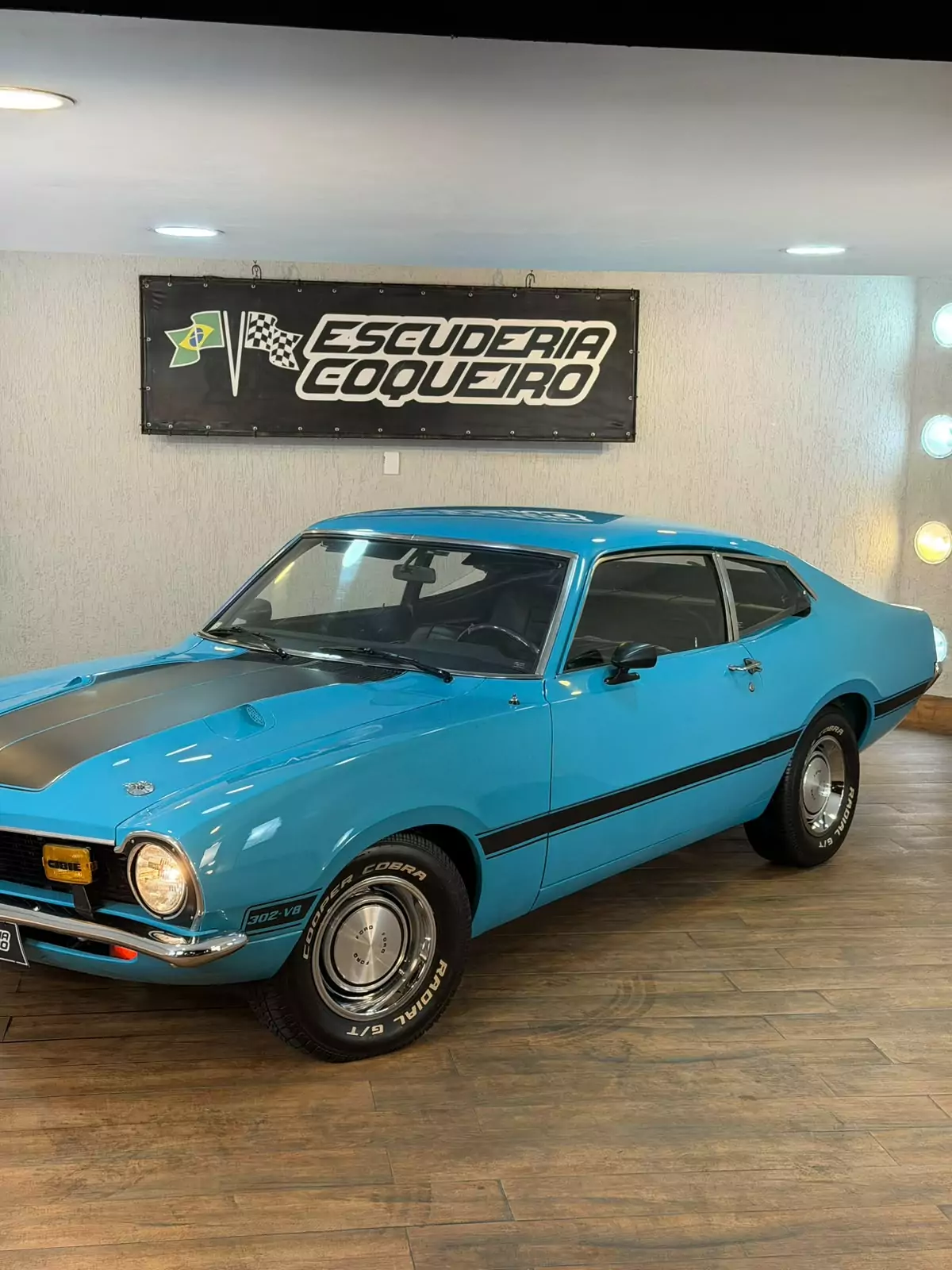 Rodas e suspensão do Ford Maverick V8