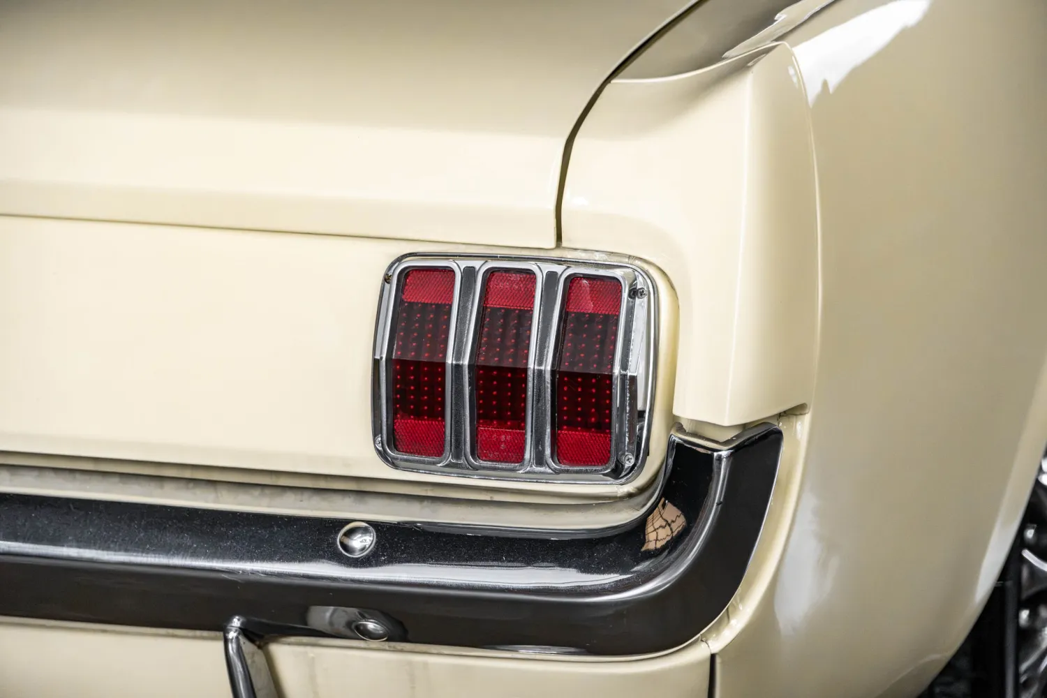 Painel de instrumentos do Ford Mustang 1966
