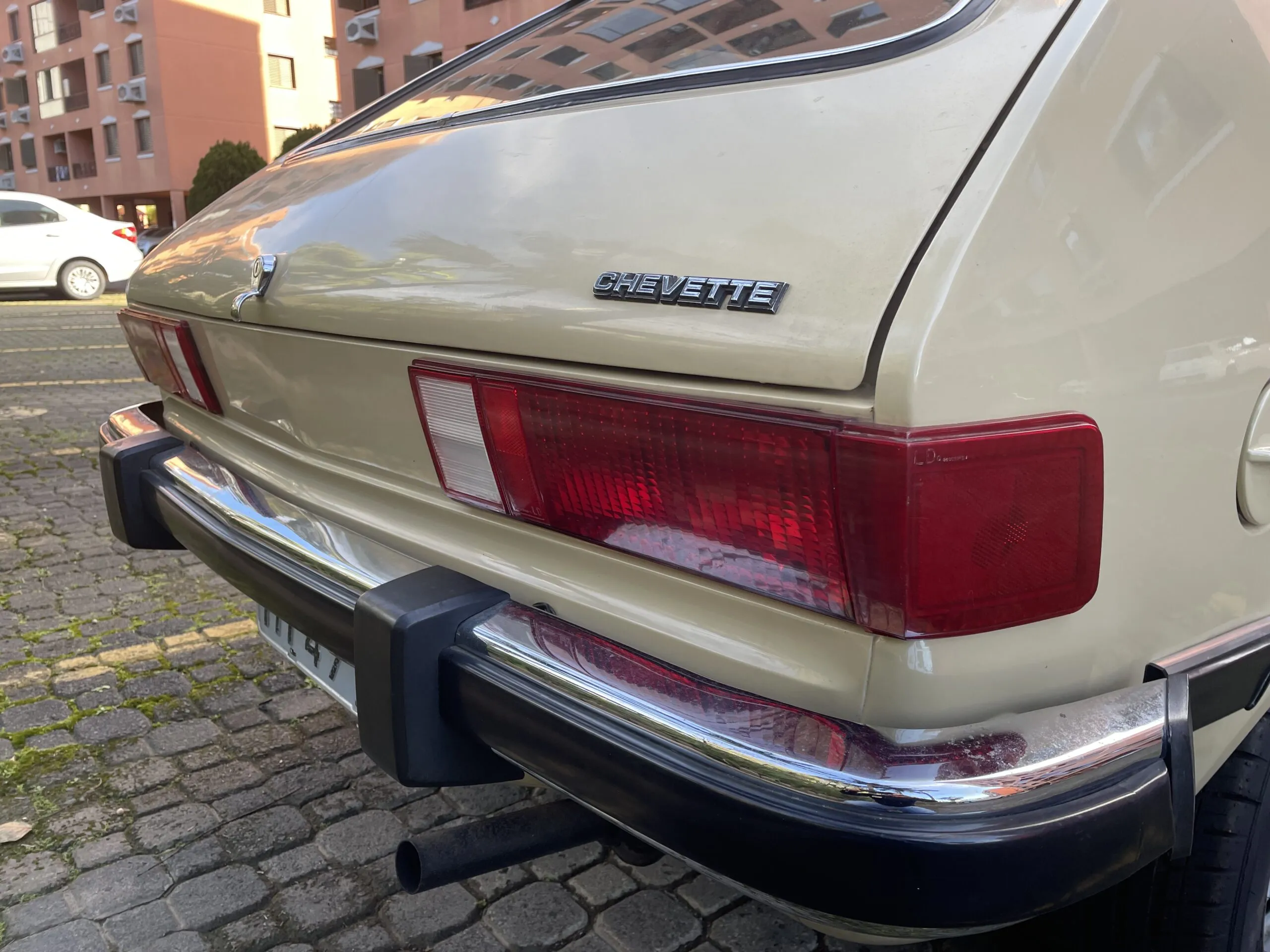 Chevrolet Chevette Hatch SL 1980 em registro para inspeção de conservação