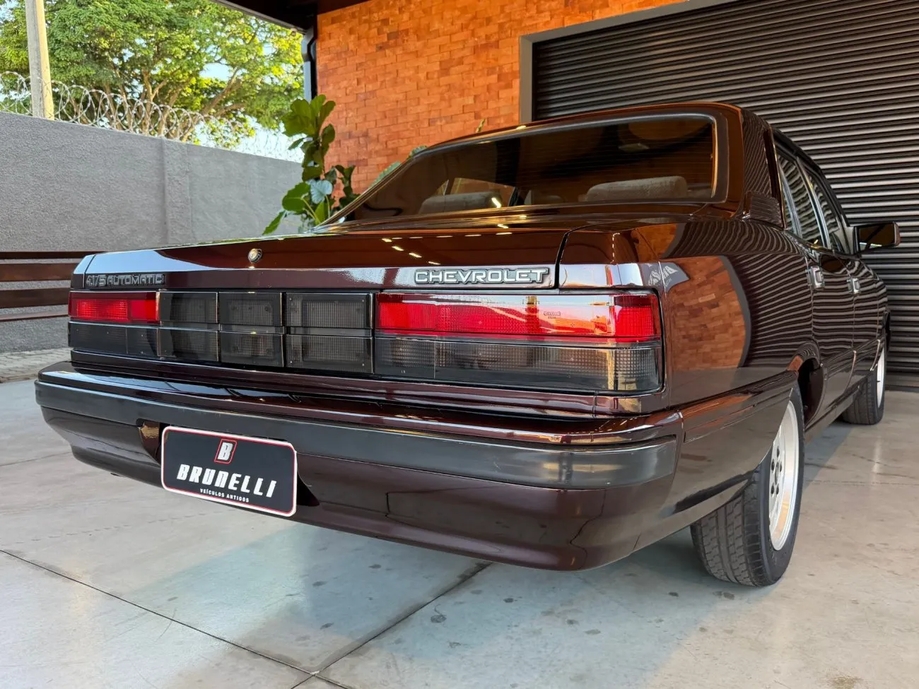 Opala Diplomata SE automático 1991, interior e seletor da transmissão