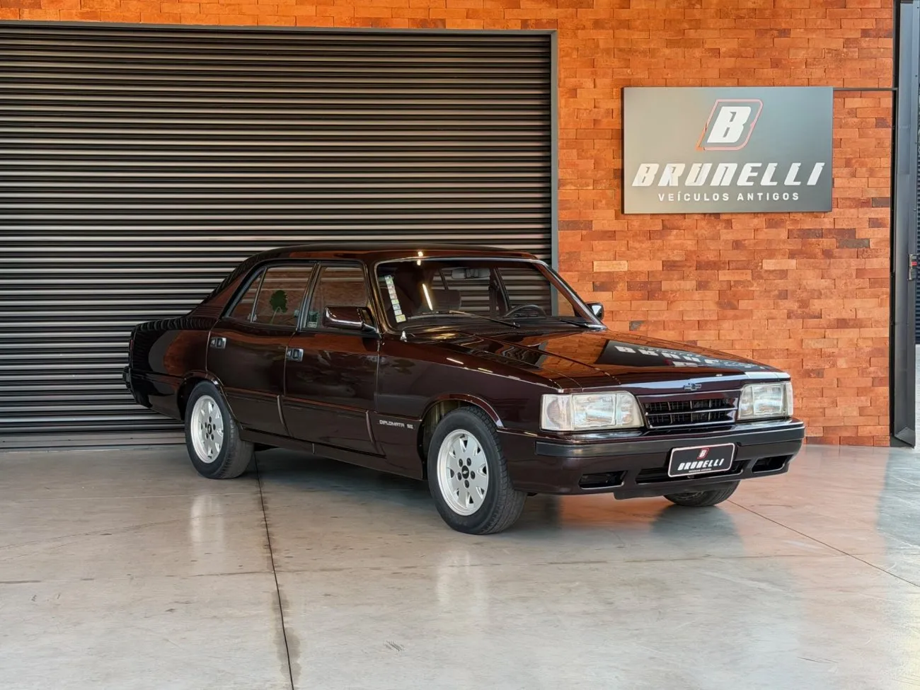 Chevrolet Opala Diplomata SE 1991 Vermelho Ciprius, imagem final do exemplar