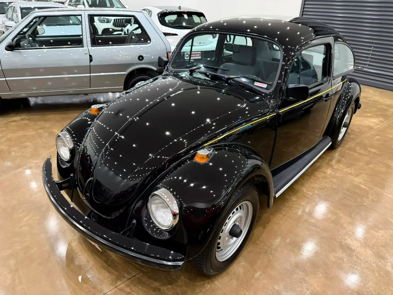 Detalhes externos do Volkswagen Fusca Itamar 1994