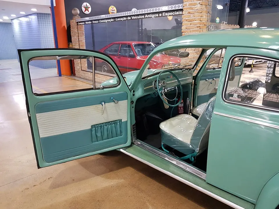 Sistema elétrico e painel do Fusca 1962 de 6 volts