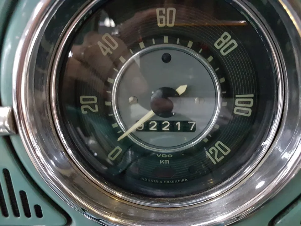 VW Fusca 1962 preservado em detalhes