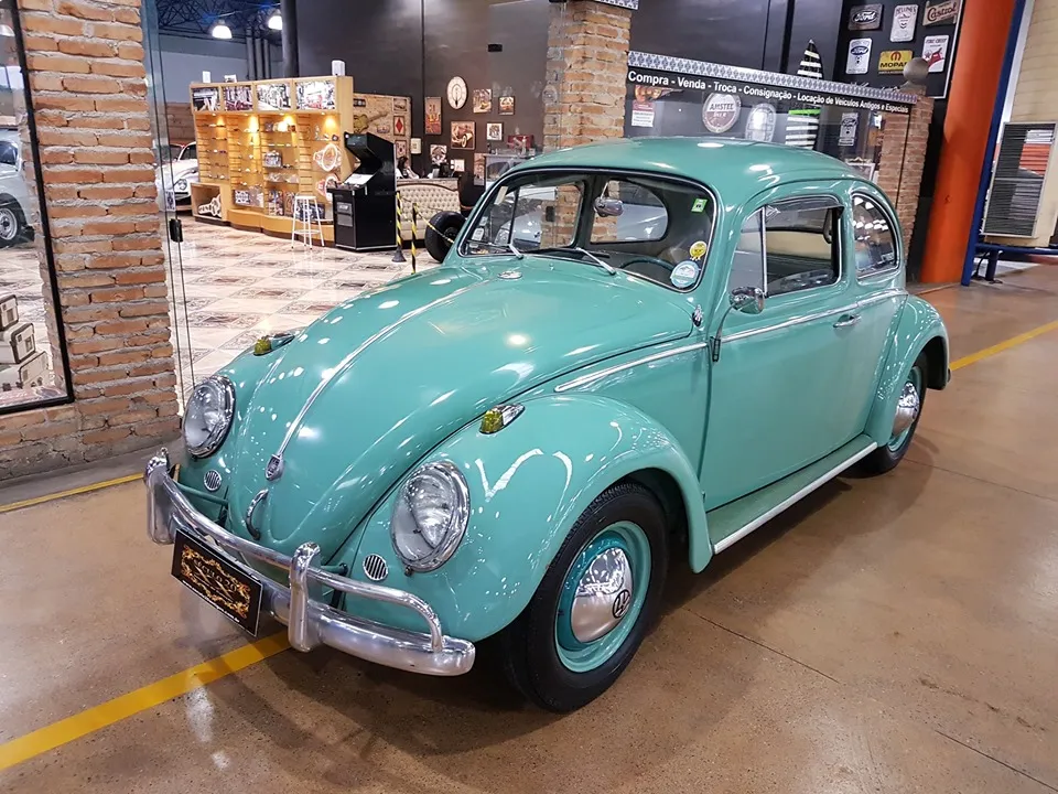 Frente do VW Fusca 1200 1962
