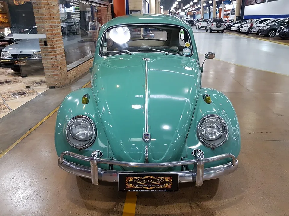 Traseira do VW Fusca Sedan 1962