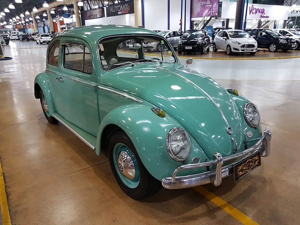 Detalhes externos do Volkswagen Sedan 1200 1962