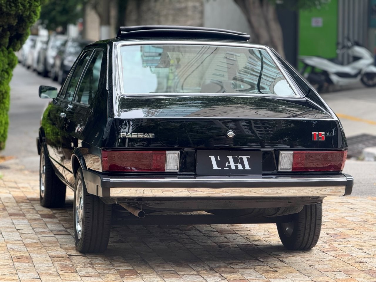 Vista histórica do Volkswagen Passat TS 1980
