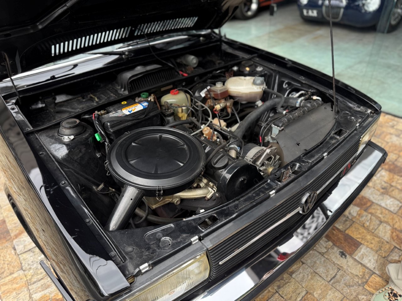 Rodas e suspensão do VW Passat TS 1980