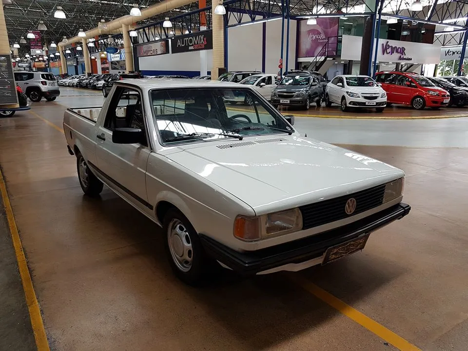 Detalhes externos de originalidade da Volkswagen Saveiro 1991