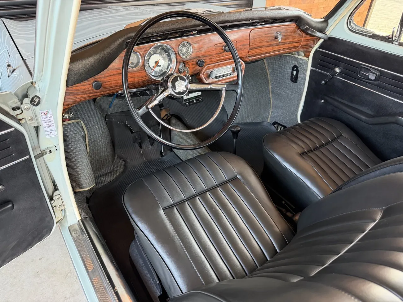 Dupla carburação e componentes mecânicos da VW Variant 1600 1971