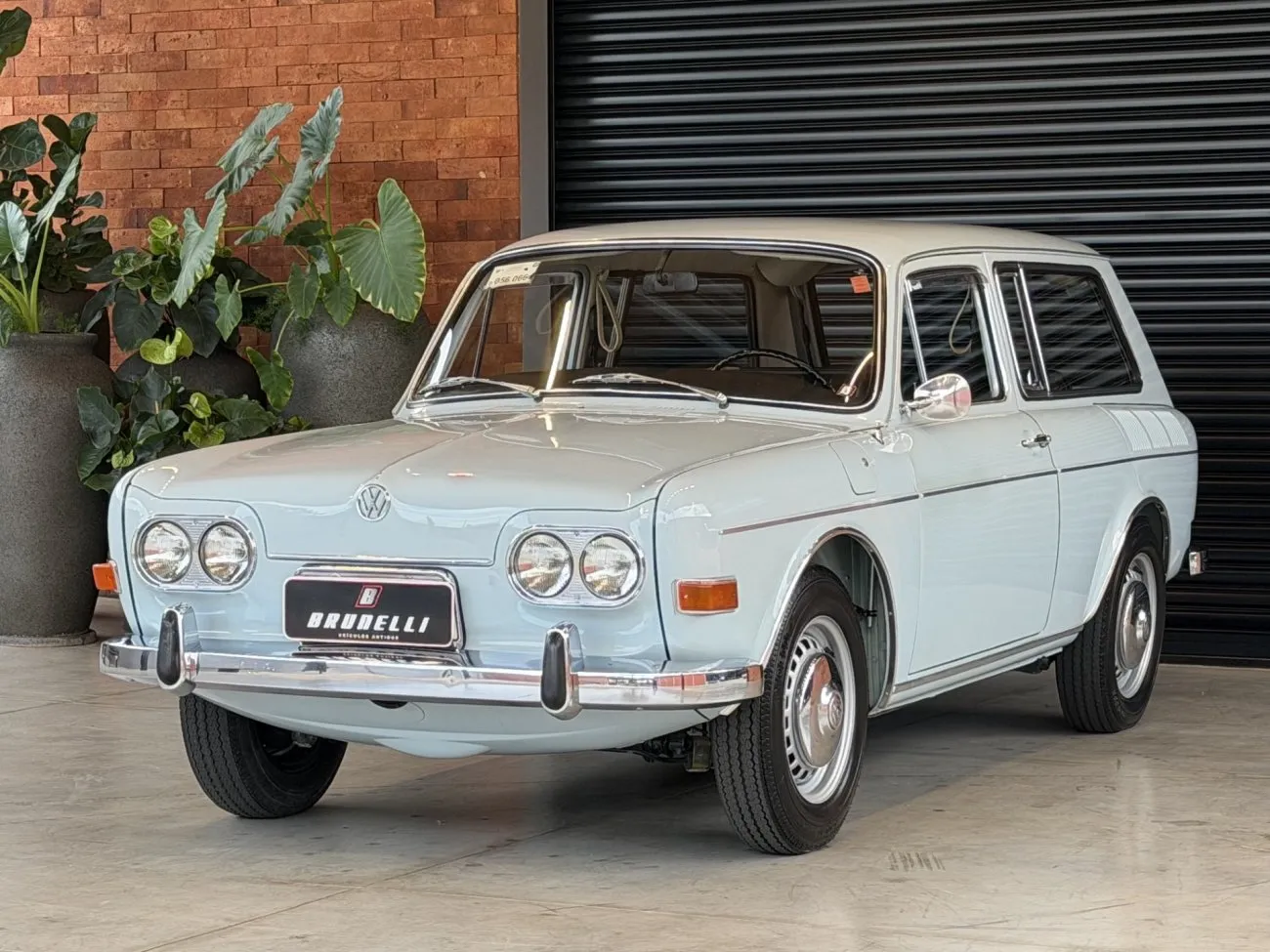 VW Variant 1600 frente alta 1971: compra e restauração