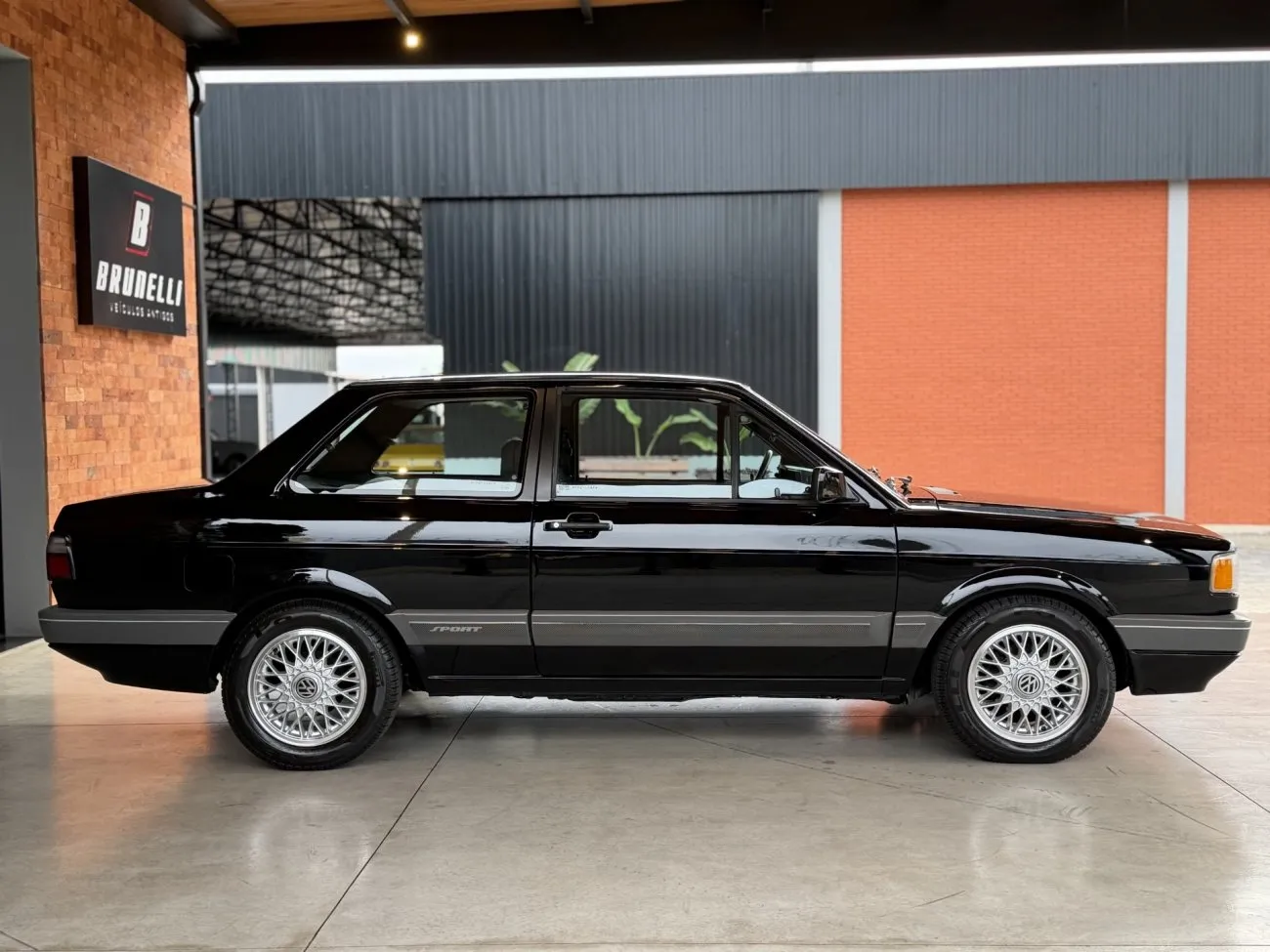 VW Voyage Sport 1993 preparado para teste de rodagem responsável