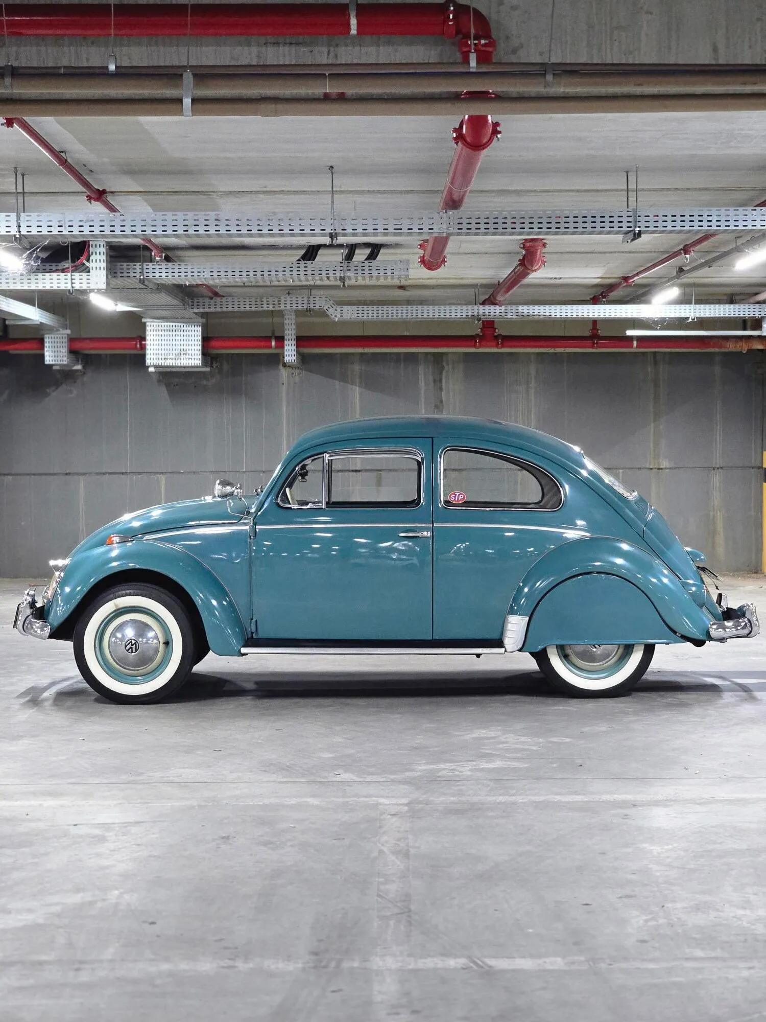 VW Sedan 1200 Fusca Alemão 1959 em documentação de restauração