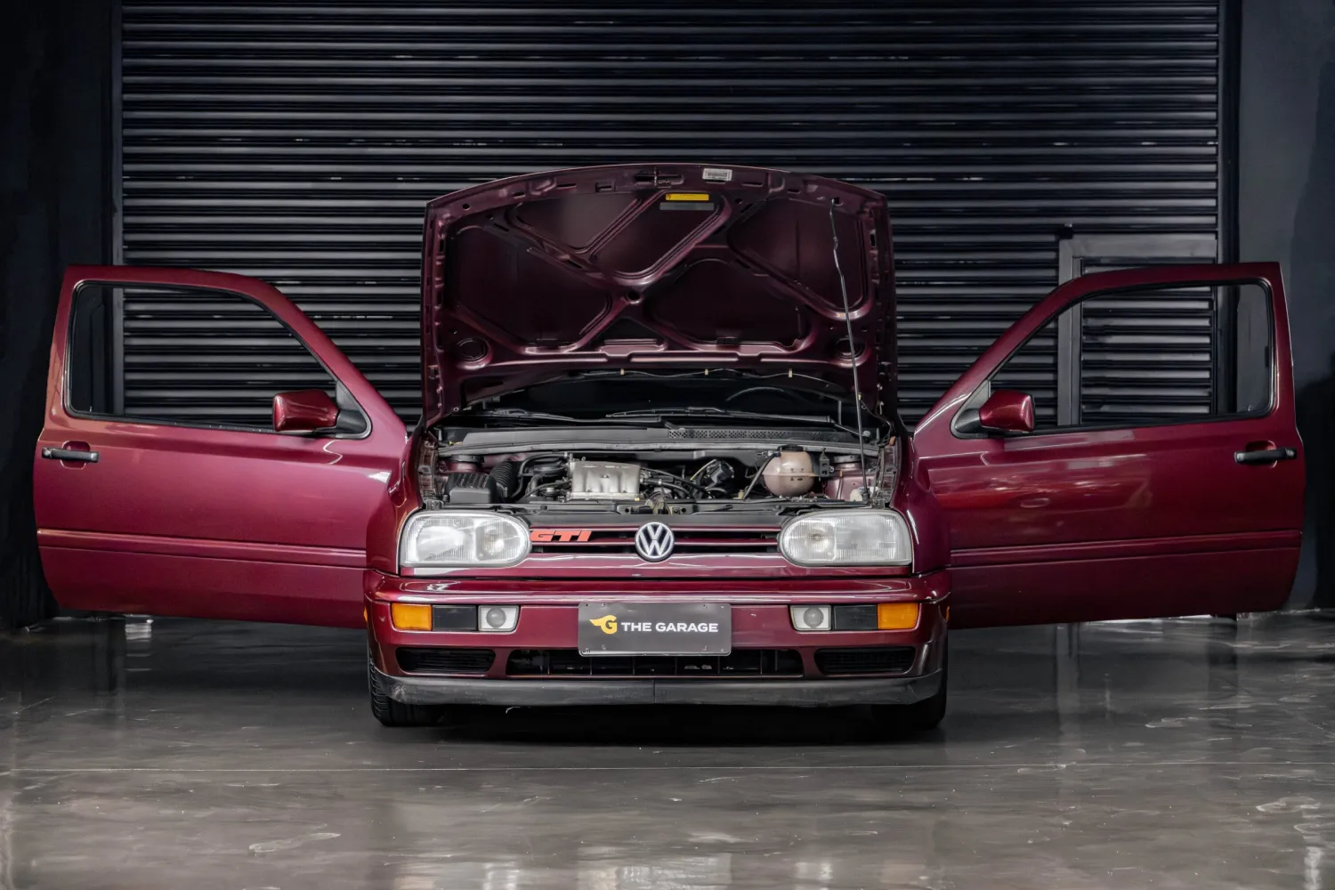 Detalhes externos do Volkswagen Golf GTI 1995