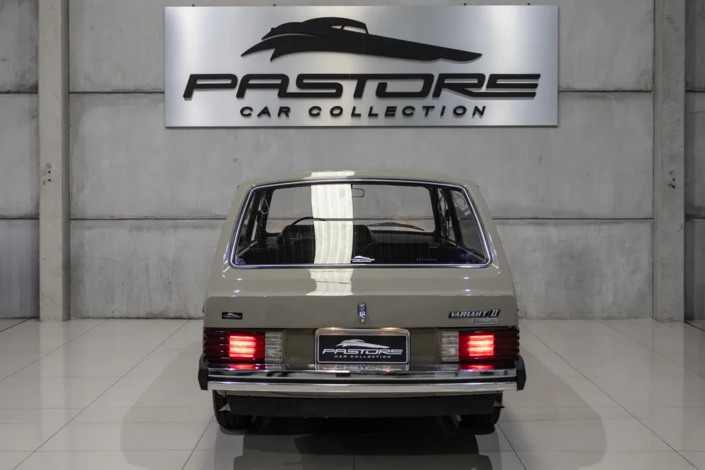 Detalhes da carroceria traseira da Volkswagen Variant II