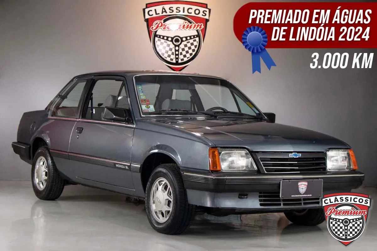 Chevrolet Monza SL 1988 1.8 a álcool em registro fotográfico de carro antigo