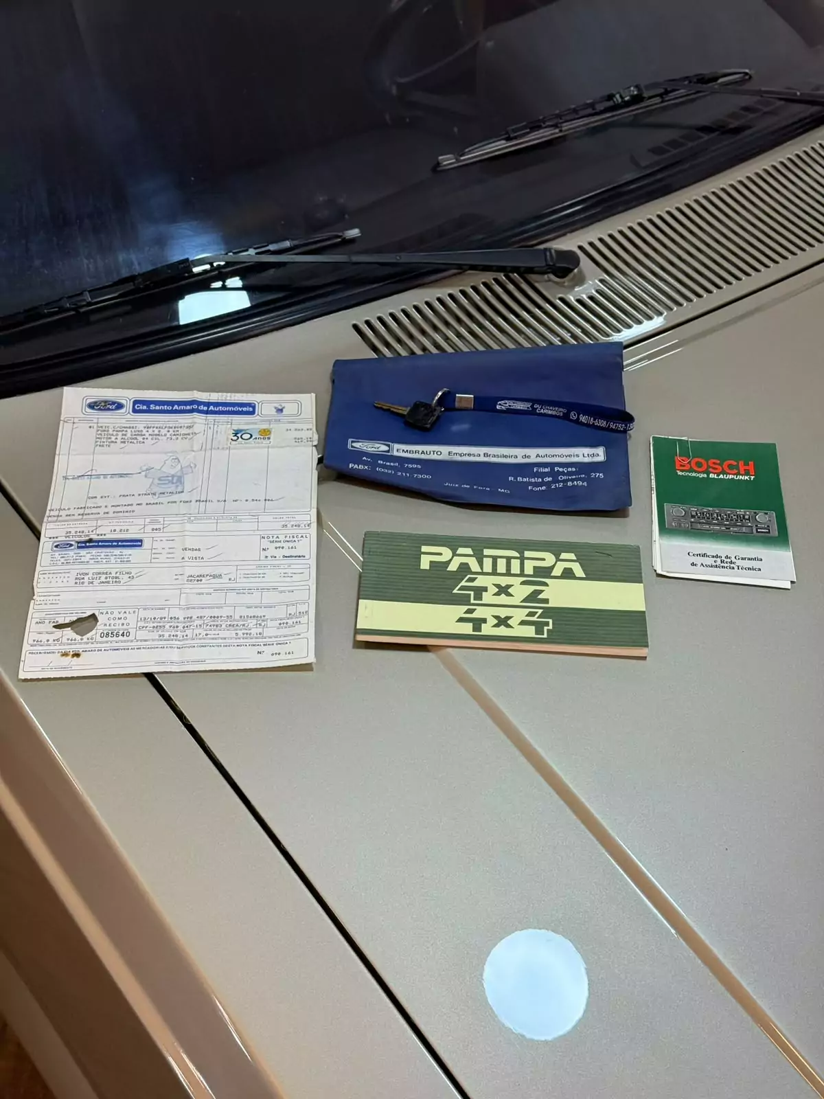 Ford Pampa L 1.8 1990 utilizada em guia de compra de carro antigo